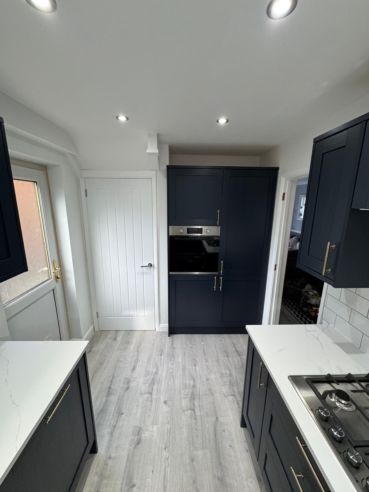 Kitchen after installation