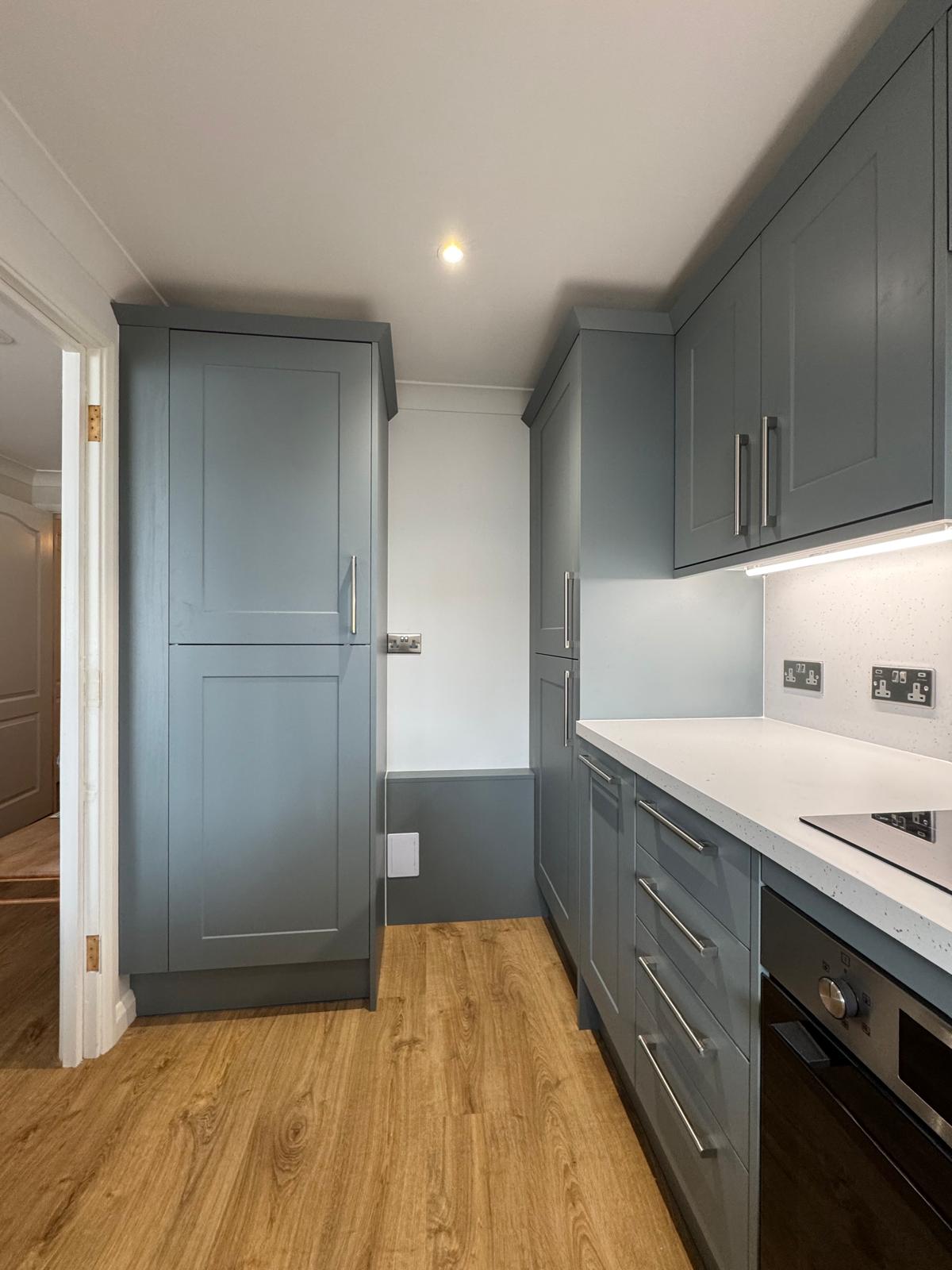 Second kitchen, after, second view