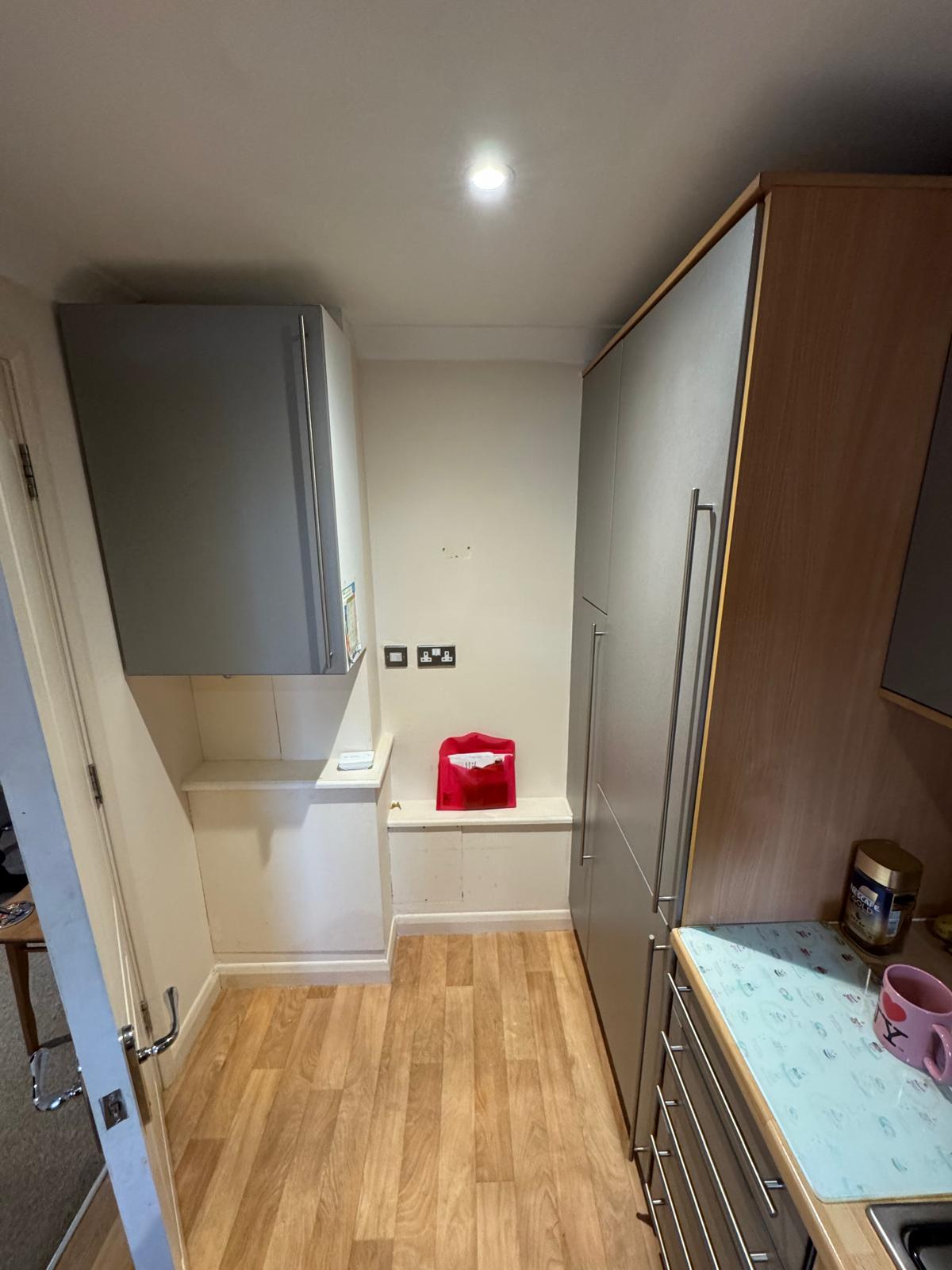 Second kitchen, before, second view